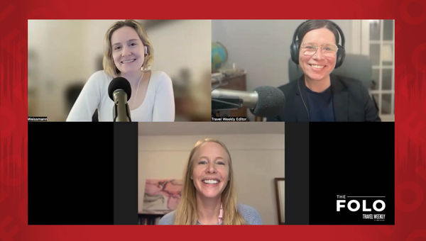 Clockwise from top left: Features editor Emma Weissmann; host Rebecca Tobin; and Darley Newman, the creator of the PBS series "Travels with Darley," talk about the options for travelers exploring the U.S. this summer. Clockwise from top left: Features editor Emma Weissmann; host Rebecca Tobin; and Darley Newman, the creator of the PBS series "Travels with Darley," talk about the options for travelers exploring the U.S. this summer.