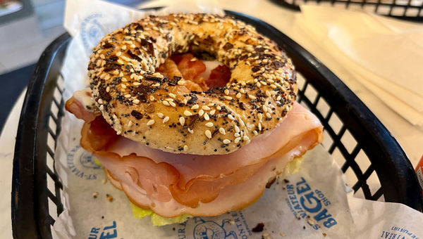 St-Viateur frequently wins accolades for its hand-rolled, wood-fired bagels. St-Viateur frequently wins accolades for its hand-rolled, wood-fired bagels.