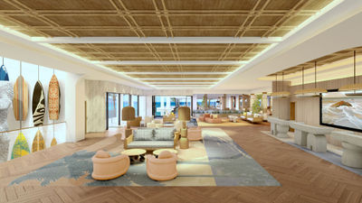 The Outrigger Waikiki Beach Resort's lobby and public spaces will receive a refresh.