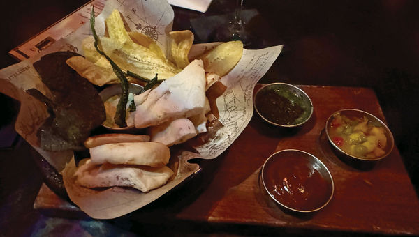 A limited food menu is available at The Beak and Barrel. A limited food menu is available at The Beak and Barrel.