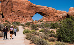 Arches National Park in southeastern Utah.
