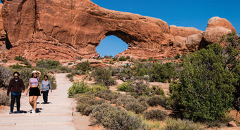 Arches National Park in southeastern Utah.