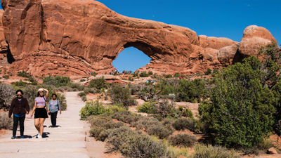 Arches National Park in southeastern Utah.