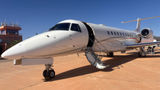 A&K uses an Embraer Legacy 600 or similarly sized plane for its small-jet journeys.