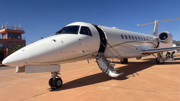 A&K uses an Embraer Legacy 600 or similarly sized plane for its small-jet journeys.
