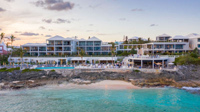 The Loren Bermuda at sunset.