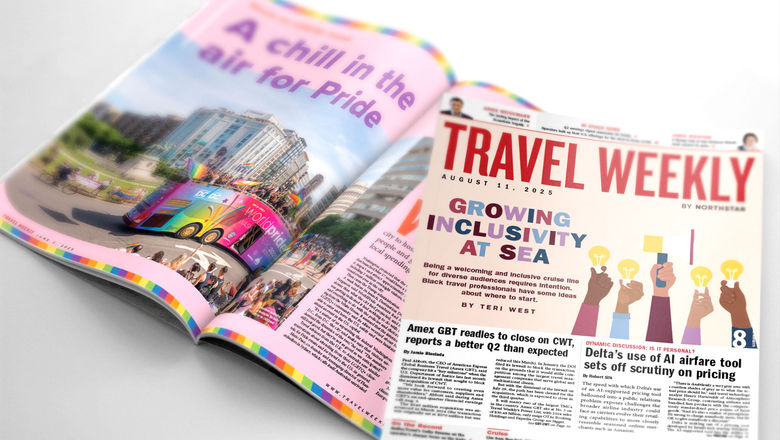 Two articles, "A chill in the air for Pride" and "Inclusivity at sea" were recognized with national Azbee awards by the American Society of Business Publication Editors.