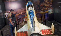 The Skycycle X-2 Evel Knievel used to jump Snake River Canyon in 1974 will be on display at the museum, set to open in Las Vegas in June.
