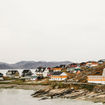 The Nuuk harbor area featured more color than the author anticipated.