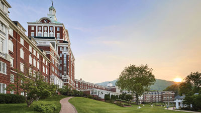 The Omni Homestead Resort & Spa in Virginia has hosted 24 U.S. presidents.