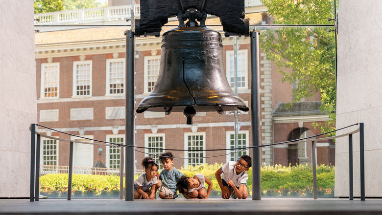 Philadelphia, home of the Liberty Bell and where the Constitution and Declaration of Independence were signed, has 250th Anniversary events scheduled throughout the year.