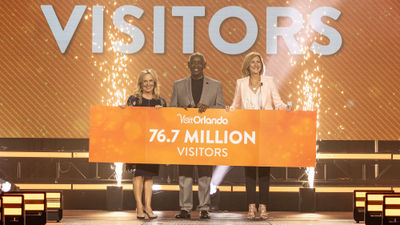 Visit Orlando celebrated the milestone at its annual National Travel & Tourism Week event.