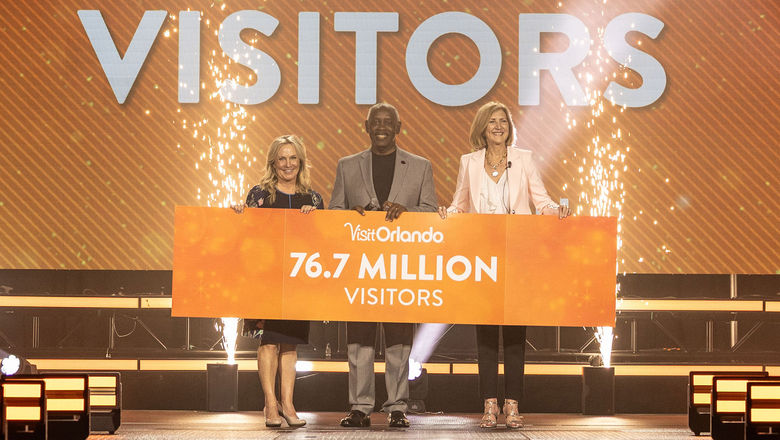 Visit Orlando celebrated the milestone at its annual National Travel & Tourism Week event.