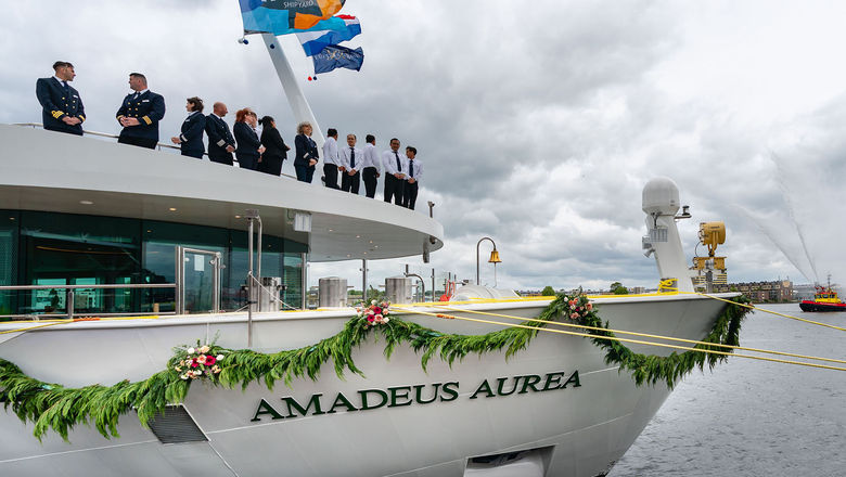 The Amadeus Aurea will sail the Rhine and Danube rivers in its inaugural season.
