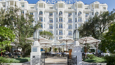 The Hotel Martinez in Cannes, France, will appear as the White Lotus Cannes.