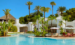 Located in what was once the region’s most popular discotheque, Lucia Marbella Beach Club is the more chill sister to its neighboring beach club Nikki Beach Marbella.