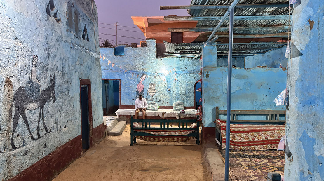 Intrepid's premium Egypt tour includes enjoying dinner in the home of a local Nubian family.