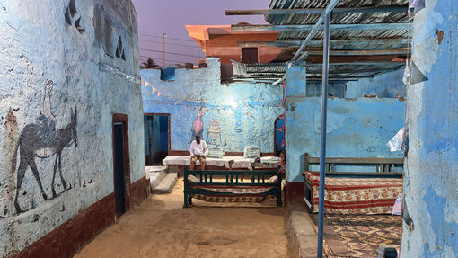 Intrepid's premium Egypt tour includes enjoying dinner in the home of a local Nubian family.