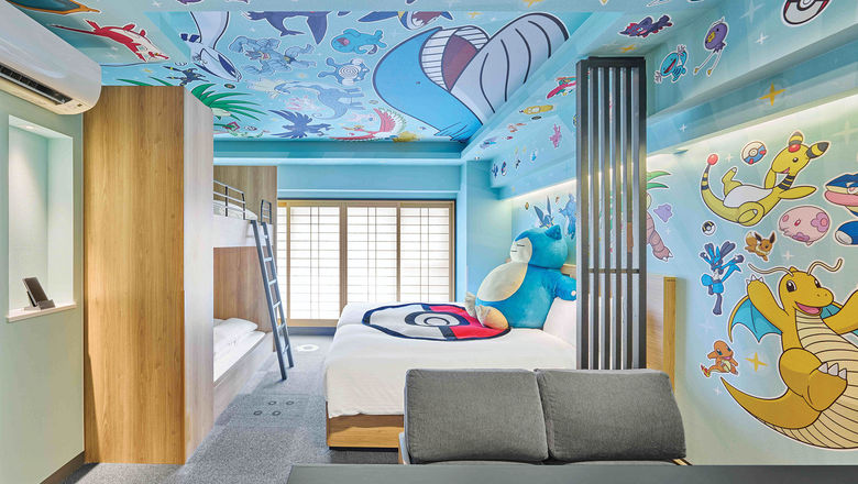 A Pokemon Room at the Mimaru Kyoto Station