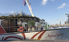 The 152-passenger AmaSofia sails the Rhine and Danube rivers.