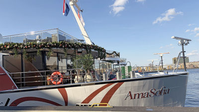 The 152-passenger AmaSofia sails the Rhine and Danube rivers.