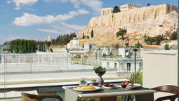 The view from a terrace at Anthology of Athens, a hotel that recently launched a program of private and small-group sessions with historians and philosophers.