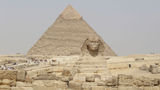 The Sphinx and the Pyramid of Khafre on the Giza Plateau. Egypt tourism has been down this spring.