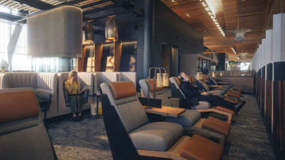 The new lounge opens on June 4.
