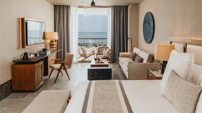 All of SHA Mexico's 100 guestrooms have an oceanfront view.