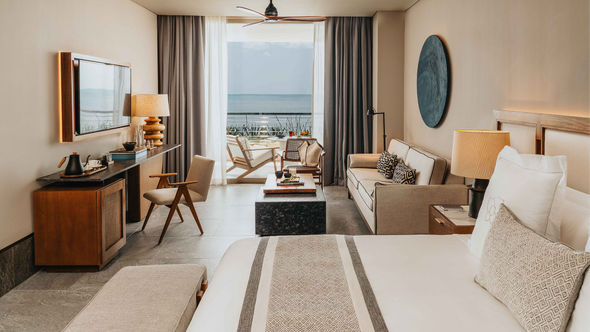All of SHA Mexico's 100 guestrooms have an oceanfront view.