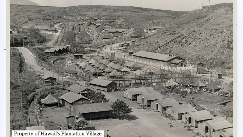 The Honouliuli Internment Camp during World War II.