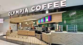 Olympia Coffee is one of the vendors in the new C Concourse expansion.