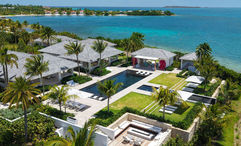 Set on Jumby Bay, a private island off the coast of Antigua, the nine-bedroom estate can accommodate up to 20 guests.