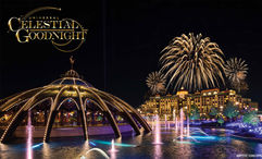 A new nighttime spectacular, Universal Celestial Goodnight, will debut July 7 at Universal Epic Universe.