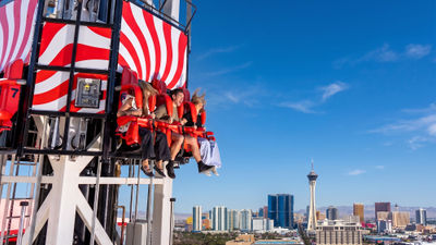 Eye Dropper, a different kind of thrill ride, debuts at Area15 in Vegas