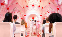 The Little Pink Chapel is just one of the local touches featured at the Museum of Ice Cream in Las Vegas, set to open on July 3.