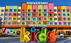 The entrance to Universal Kids Resort.