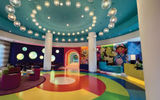 The lobby at the Universal Kids Resort Hotel.