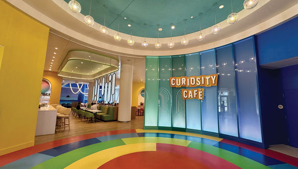 The Curiosity Cafe, the Universal Kids Resort Hotel's dining venue.