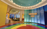 The Curiosity Cafe, the Universal Kids Resort Hotel's dining venue with eat-in and grab-and-go options for breakfast, lunch and dinner.