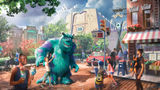 A rendering of the new land inspired by "Monsters, Inc." coming to Disney's Hollywood Studios.