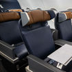 New first-class seats on American Airlines' Airbus A319 and A320 planes.