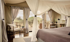 Accommodations at the new Ngorongoro Crater Camp.