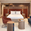 A stateroom on the AmaRudi.
