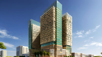 The deal spans Marriott's luxury, premium, select and extended-stay tiers.