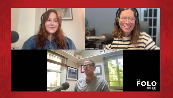 Clockwise from top left: Travel Weekly editors Brinley Hineman, Rebecca Tobin and Robert Silk talk about news and trends within U.S. domestic travel and the 250 anniversary celebrations. Clockwise from top left: Travel Weekly editors Brinley Hineman, Rebecca Tobin and Robert Silk talk about news and trends within U.S. domestic travel and the 250 anniversary celebrations.