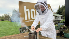 The author took part in a beekeeping experience offered by Greytown Honey in Wairarapa, New Zealand.