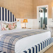 A guestroom at Le Petit Pali Laguna Beach in Southern California.