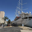 The Wind Surf docked in Sete, France, during a three-night Windstar cruise.