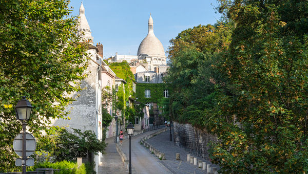Sacré-Coeur Basilica in Paris. Sacré-Coeur Basilica in Paris.